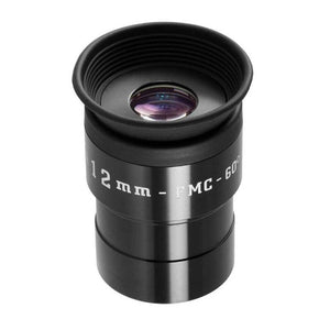 TS Optics oculare WA 60° 12 mm da 1,25" per osservazione visuale con telescopi e microscopi