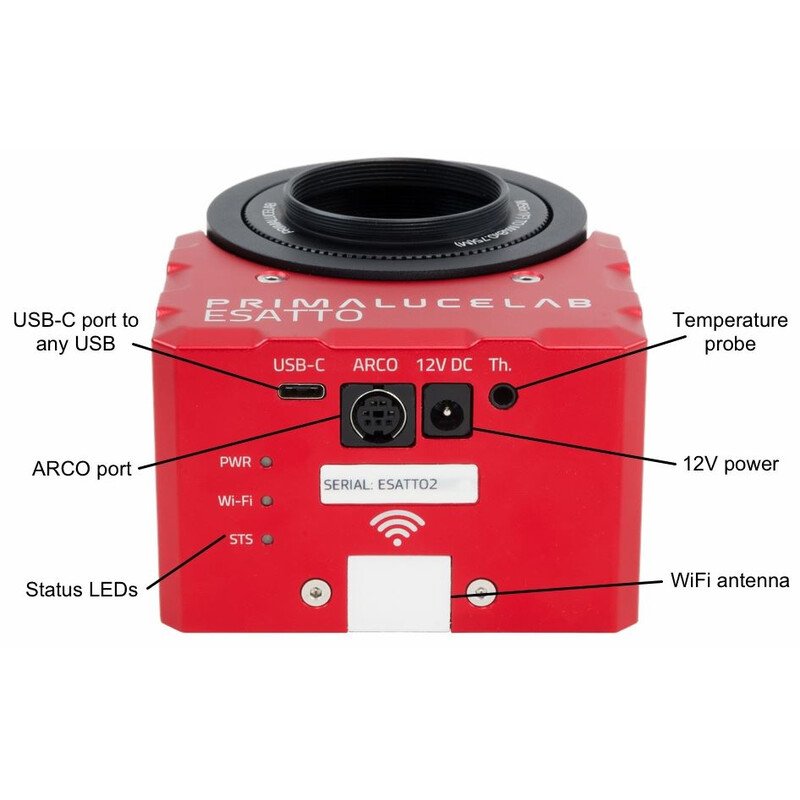 PrimaLuceLab ESATTO 2 robotic microfocuser per messa a fuoco motorizzata e precisa del telescopio