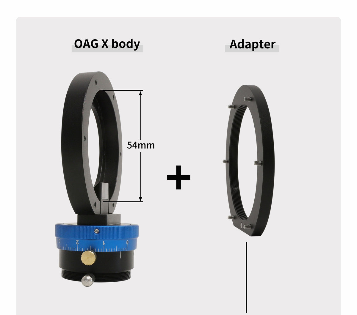 GIORDANO® GIO-OAG-X – Off-Axis Guider Professionale per Astrofotografia Deep-Sky - immagine 3