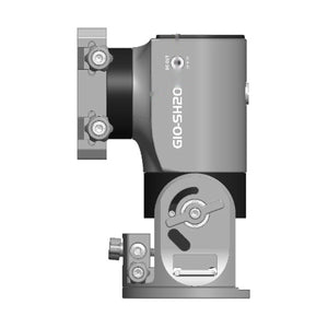 GIORDANO® GIO-SH20 vista laterale destra con la sigla GIO-SH20 e uscita DC