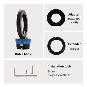 GIORDANO® GIO-OAG-X – Off-Axis Guider Professionale per Astrofotografia Deep-Sky - immagine 4