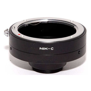 Adattatore C-Mount per baionetta Nikon per collegamento e compatibilità degli accessori fotografici e astronomici