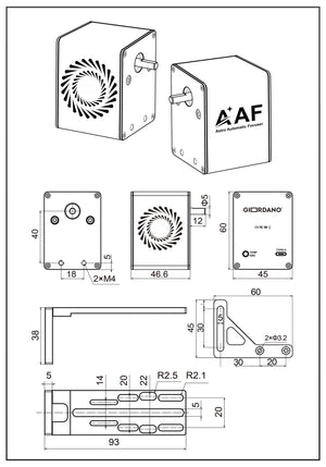 GIORDANO® GIO-AAF – Focheggiatore Elettronico Automatico Universale per Astrofotografia - immagine 5