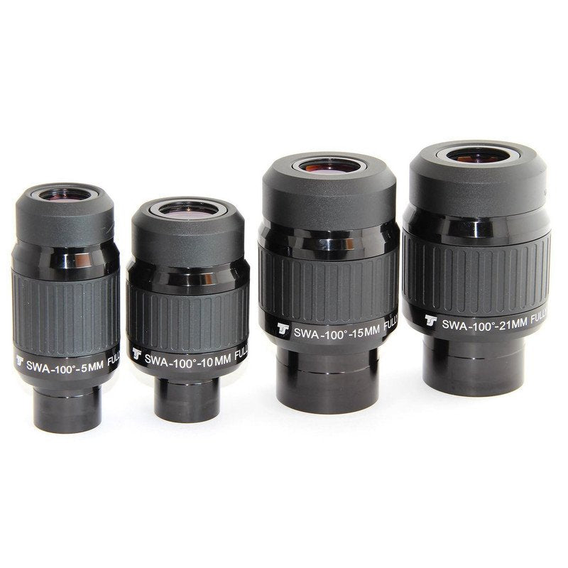 TS Optics oculare serie Ultra 100° da 5 mm e 1,25" per osservazione visuale con telescopi e microscopi