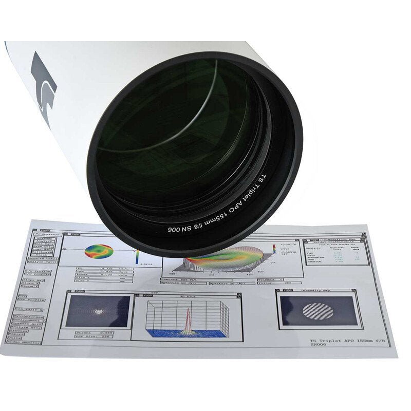 TS Optics rifrattore apocromatico AP 155/1240 CD APO Deluxe OTA per osservazione astronomica e astrofotografia