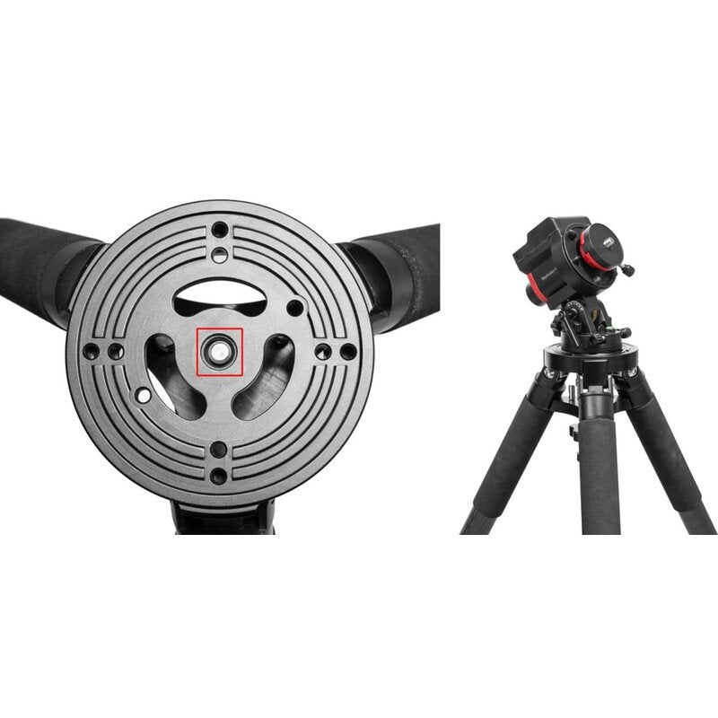 IOptron cavalletto CF Tripod 40 mm per supporto stabile di montature astronomiche
