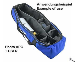 TS Optics borsa da trasporto imbottita con divisori interni flessibili, lunghezza 800 mm per trasporto e protezione dell'attrezzatura