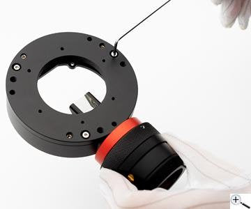 ZWO oag l guida fuori asse con prisma 12x12 mm per astrofotografia per autoguida e puntamento del telescopio