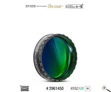 Baader 1,25-Zoll-O-III-Ultrahochgeschwindigkeitsfilter (4 nm) – CMOS-optimiert
