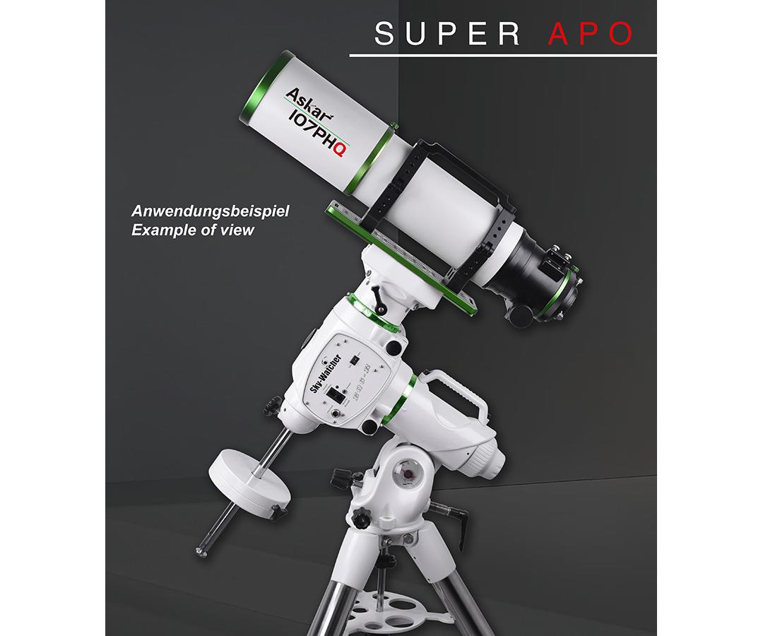 Askar 107PHQ rifrattore apocromatico Petzval full frame per astrofotografia, versione usata con garanzia