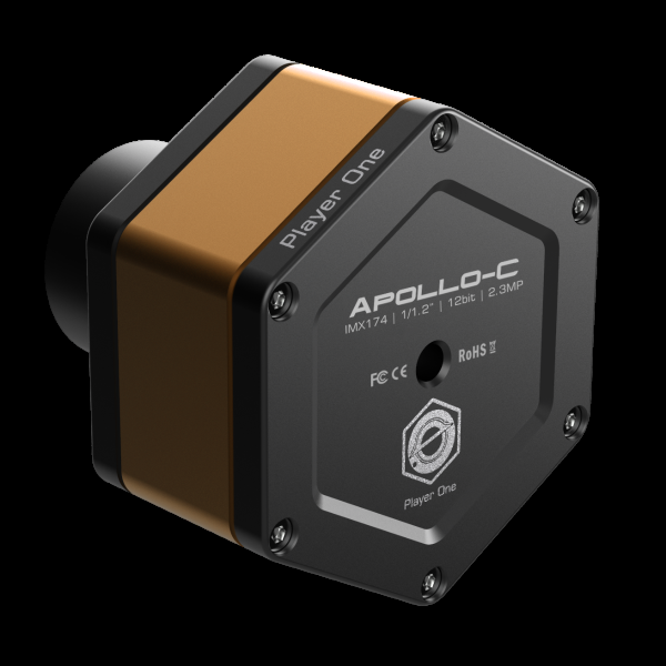 Camera solare Player One Astronomy Apollo-C a colori (IMX174)