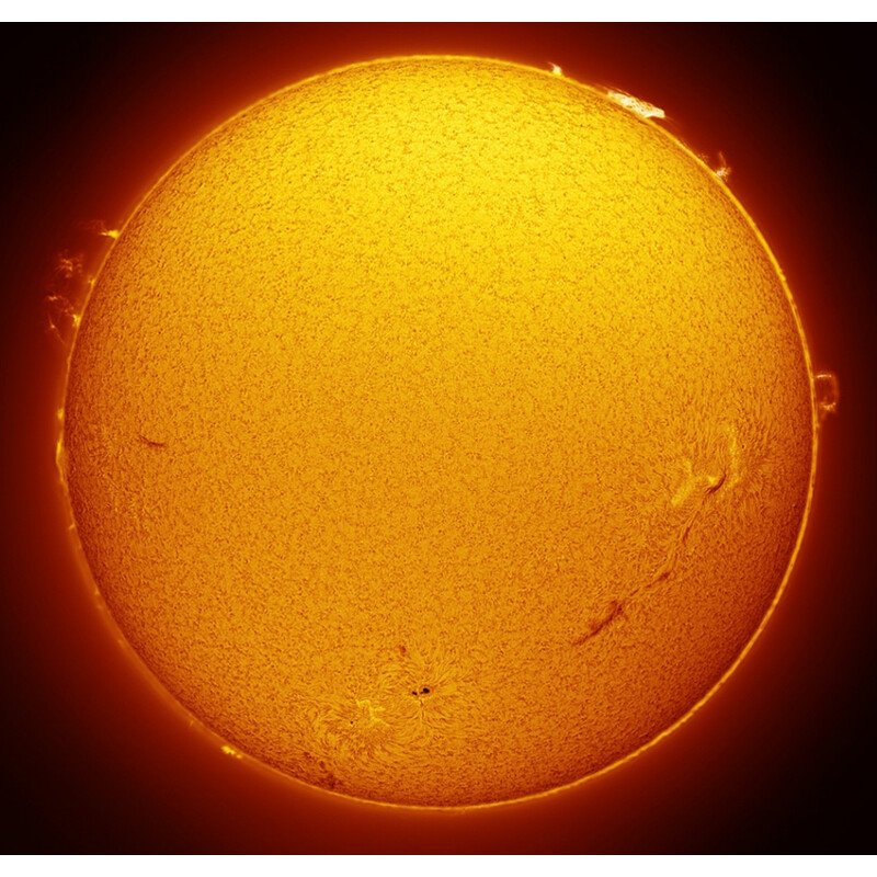 Lunt Solar Systems filtro h alpha ls50fha b1800d1 per osservazione solare o miglioramento del contrasto ottico