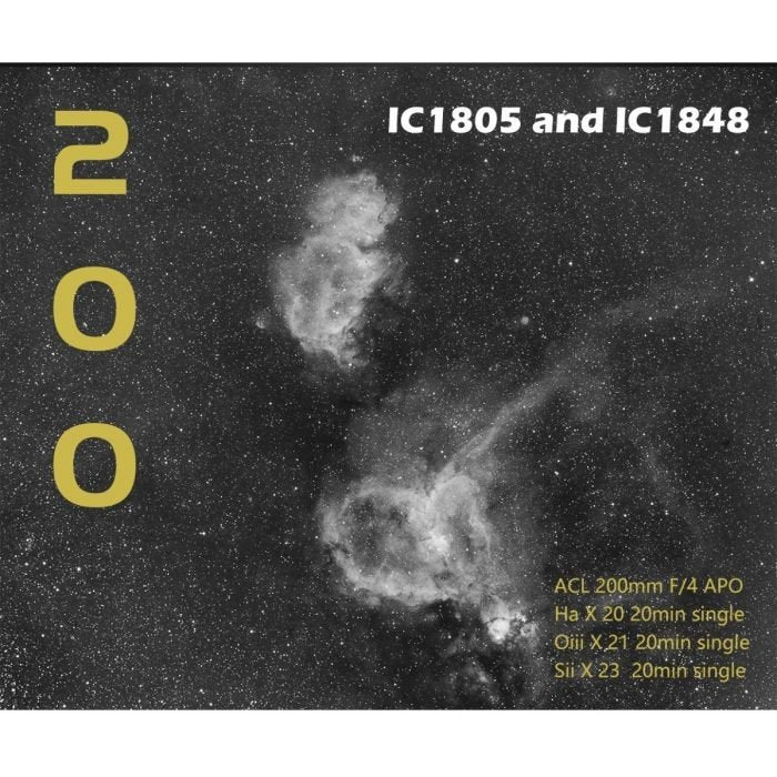 Askar acl200 200 mm f 4 apo per osservazione astronomica e astrofotografia