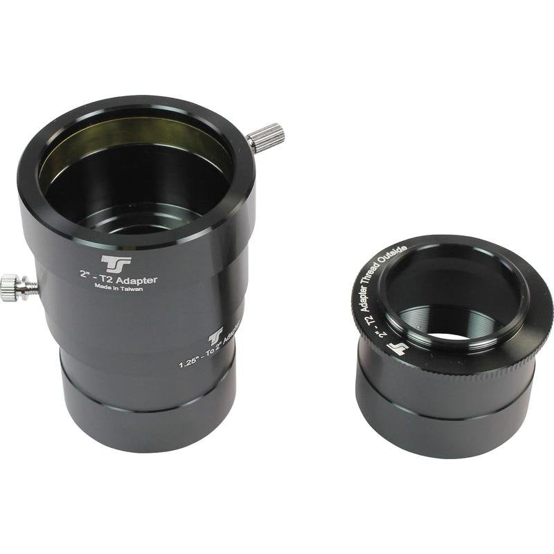 Adattatore per proiezione da 2" con raccordo T2 per collegamento e compatibilità degli accessori fotografici e astronomici