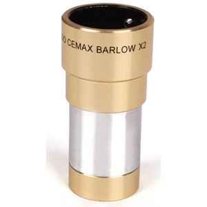 Coronado lente di barlow Cemax 2x 1,25 per osservazione visuale e ottimizzazione del percorso ottico