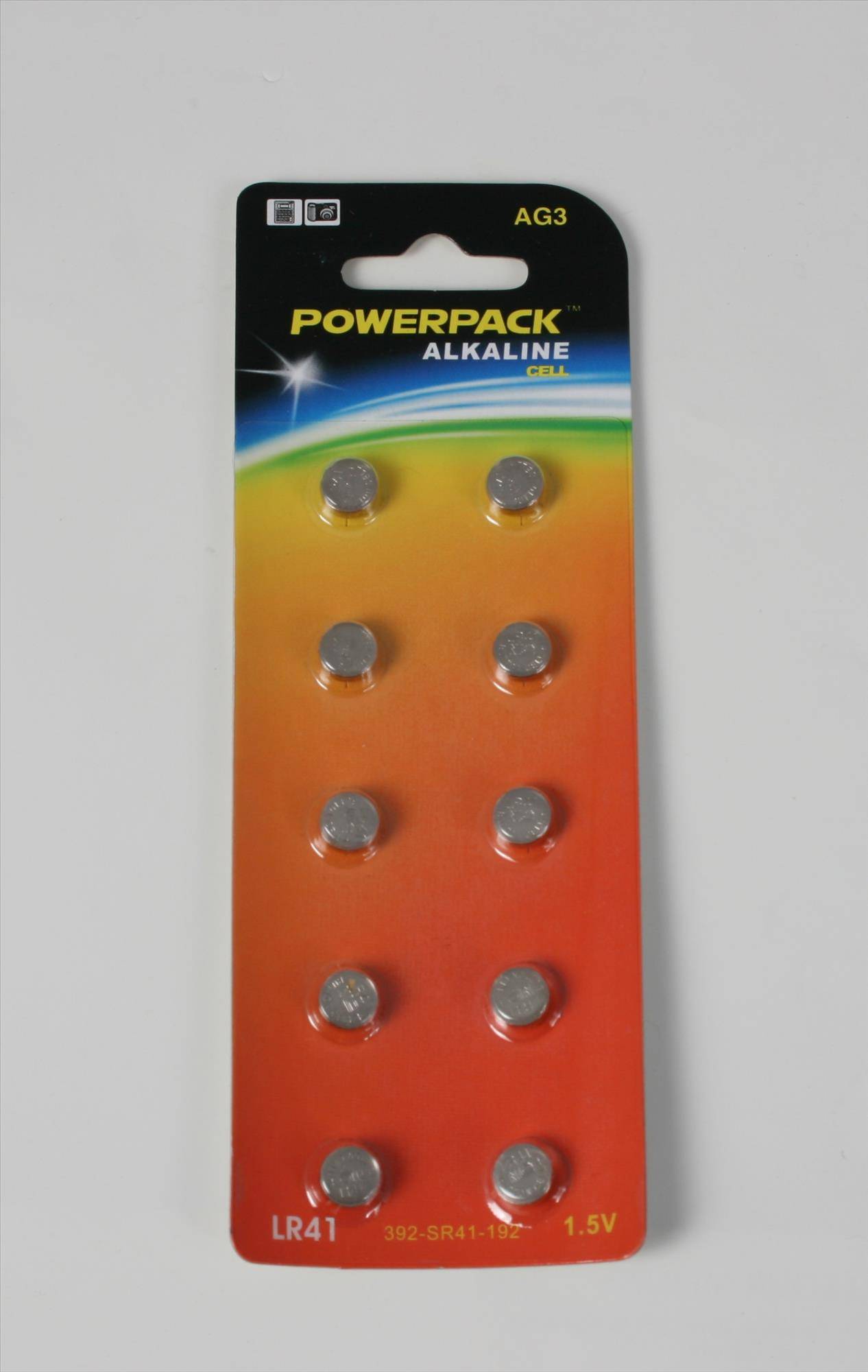 Battery Set: 10x SR41W/1.55V per illuminator Accessorio Ottico