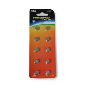 Battery Set: 10x SR41W/1.55V per illuminator Accessorio Ottico