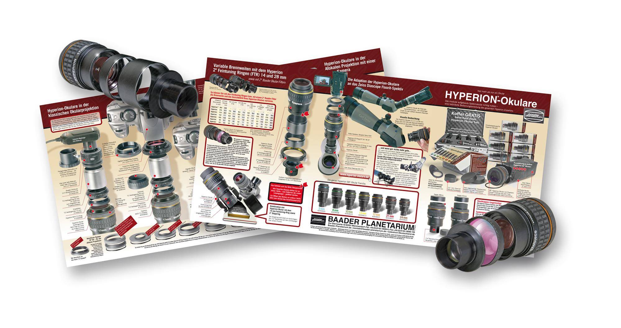 Hyperion® 68° Oculare Set (Complete) Accessorio Ottico