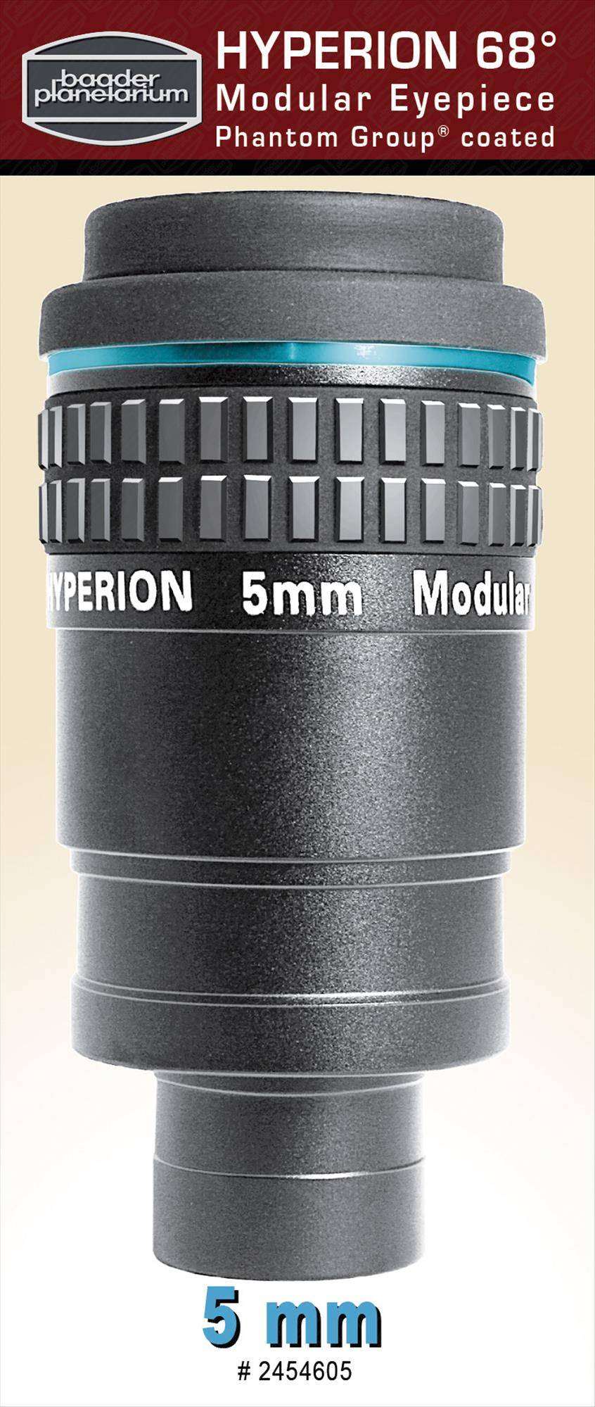 Hyperion® 68° 5mm, Modular Oculare Accessorio Ottico