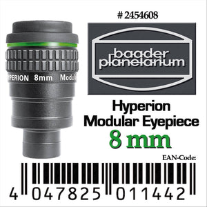 Hyperion® 68° 8mm, Modular Oculare Accessorio Ottico