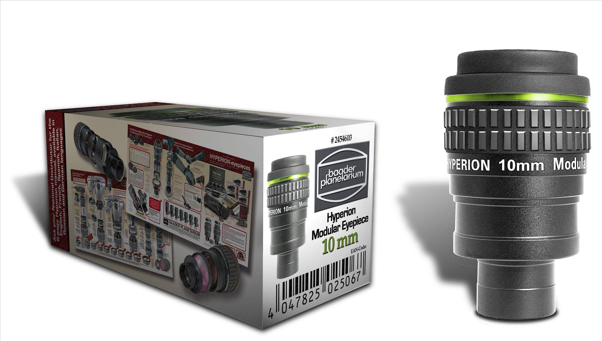 Hyperion® 68° 10mm, Modular Oculare Accessorio Ottico