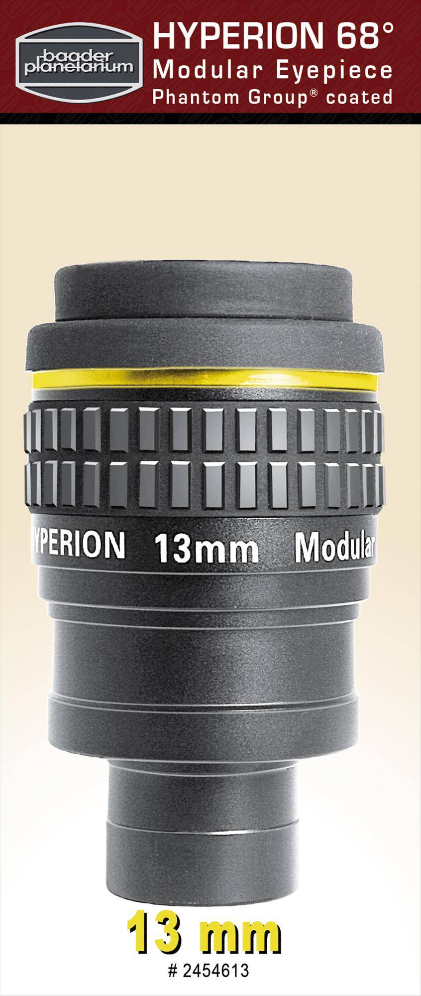 Hyperion® 68° 13mm, Modular Oculare Accessorio Ottico