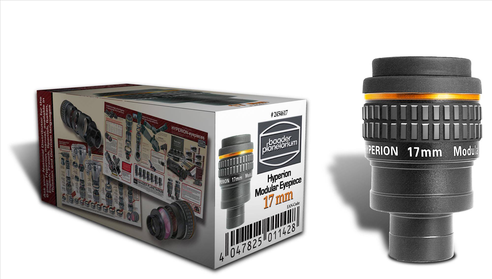 Hyperion® 68° 17mm, Modular Oculare Accessorio Ottico