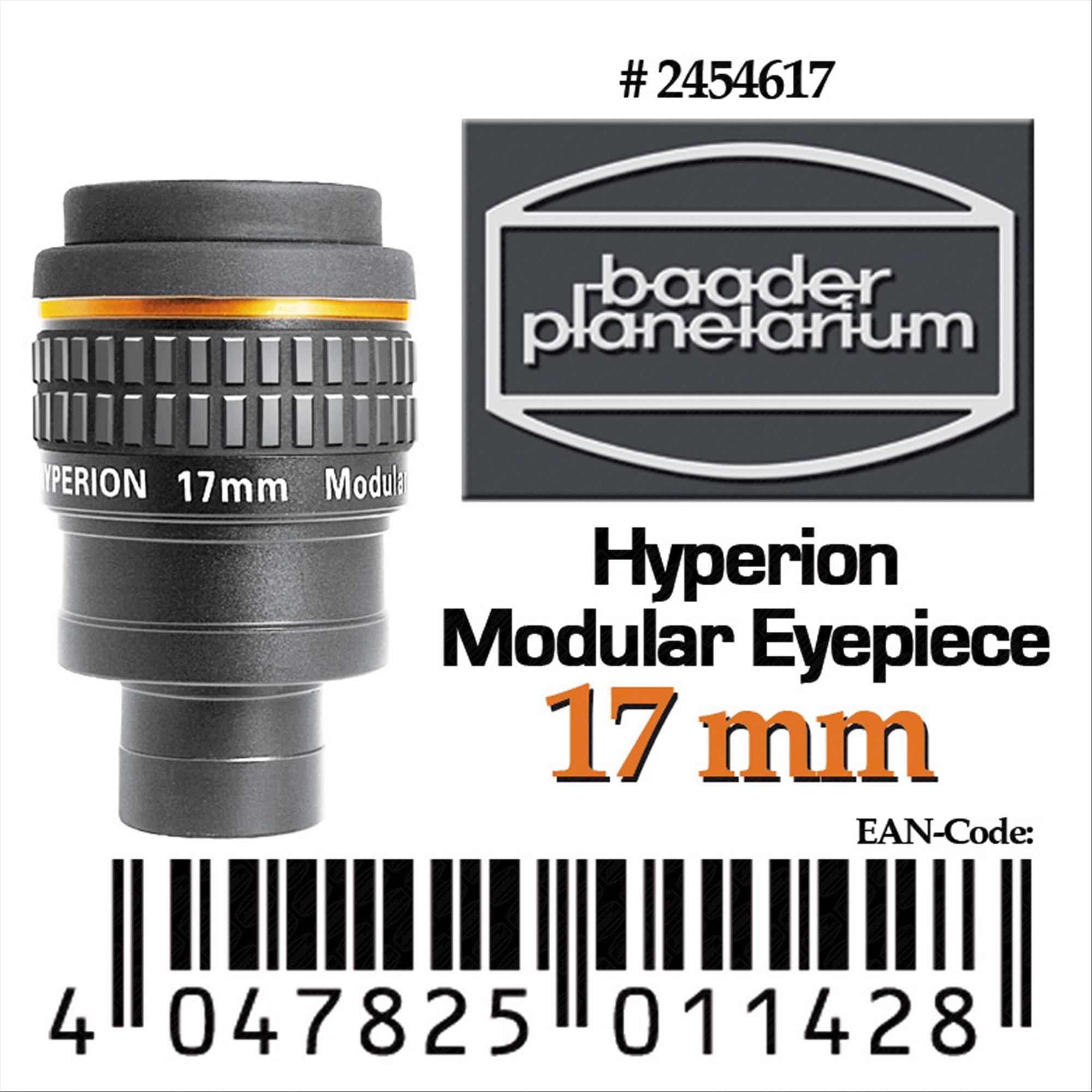 Hyperion® 68° 17mm, Modular Oculare Accessorio Ottico