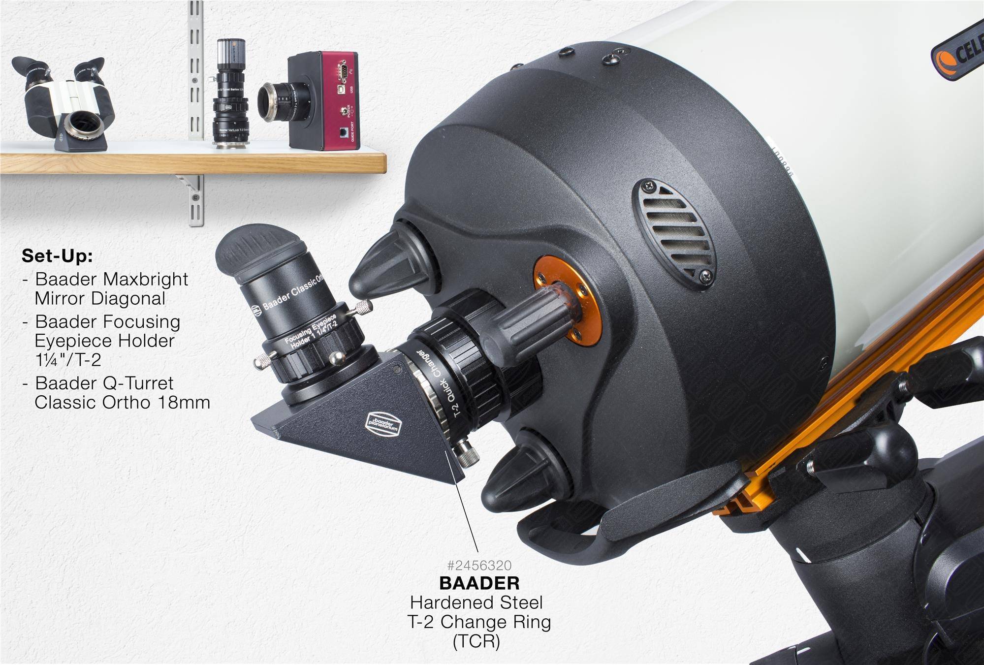 T-2 MaxBright® Mirror Diagonal Accessorio Ottico