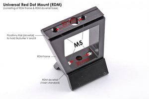 Universal Red Dot Mount RDM Accessorio Ottico