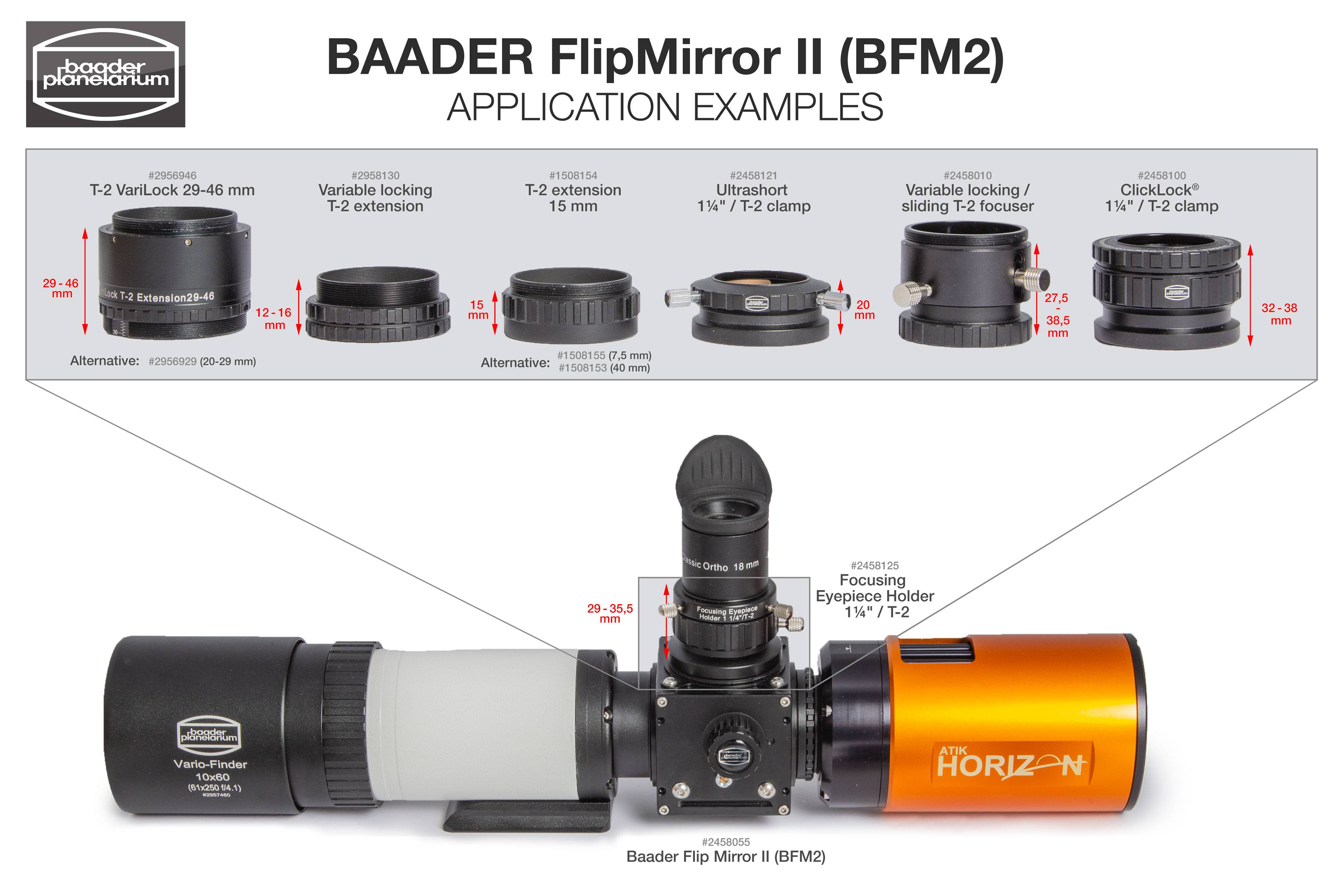 FlipMirror II (BFM II) Star Diagonal Accessorio Ottico