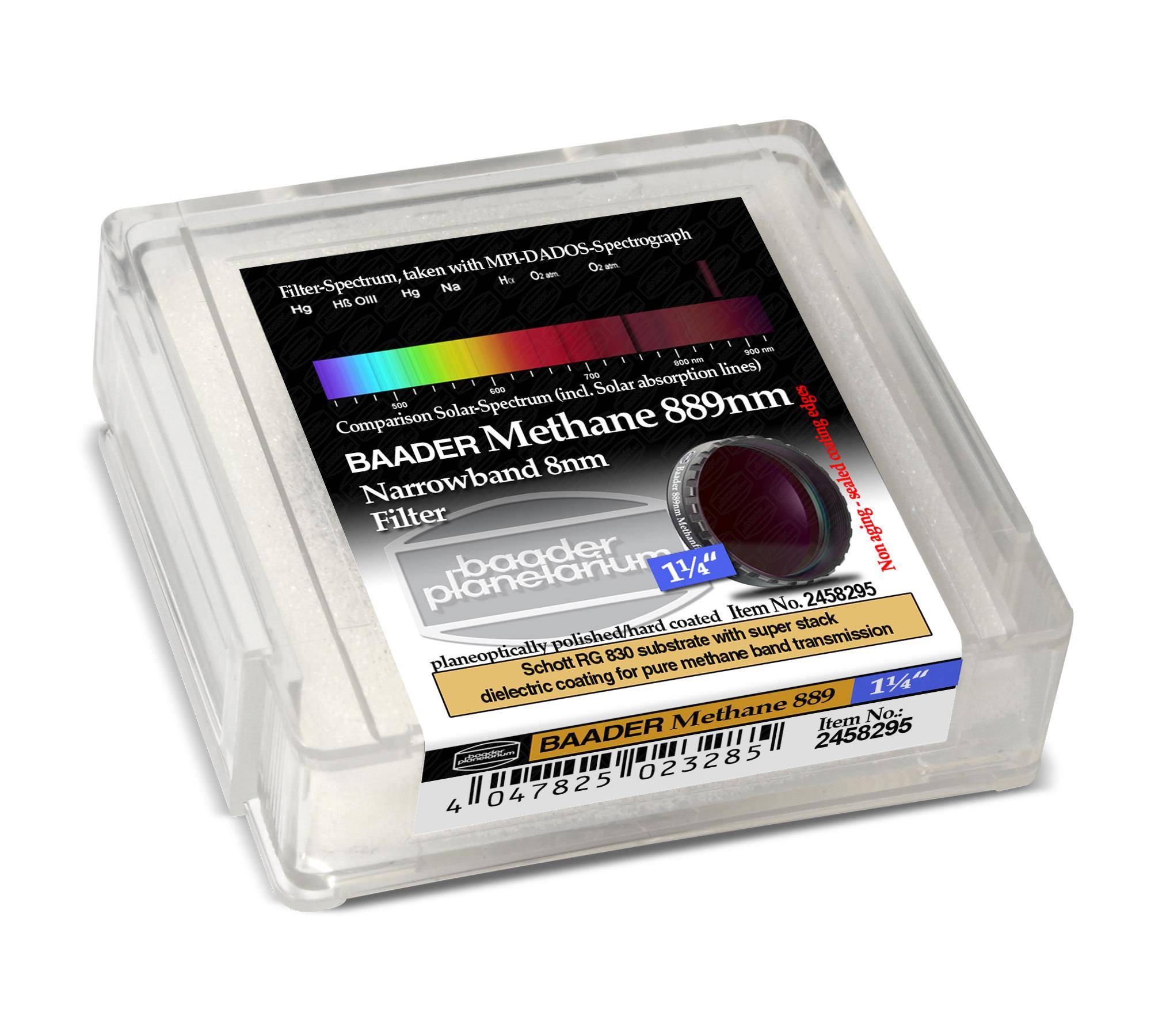 Methane Filtro 1¼" (889nm, 8nm) Filtro Visuale e Fotografico