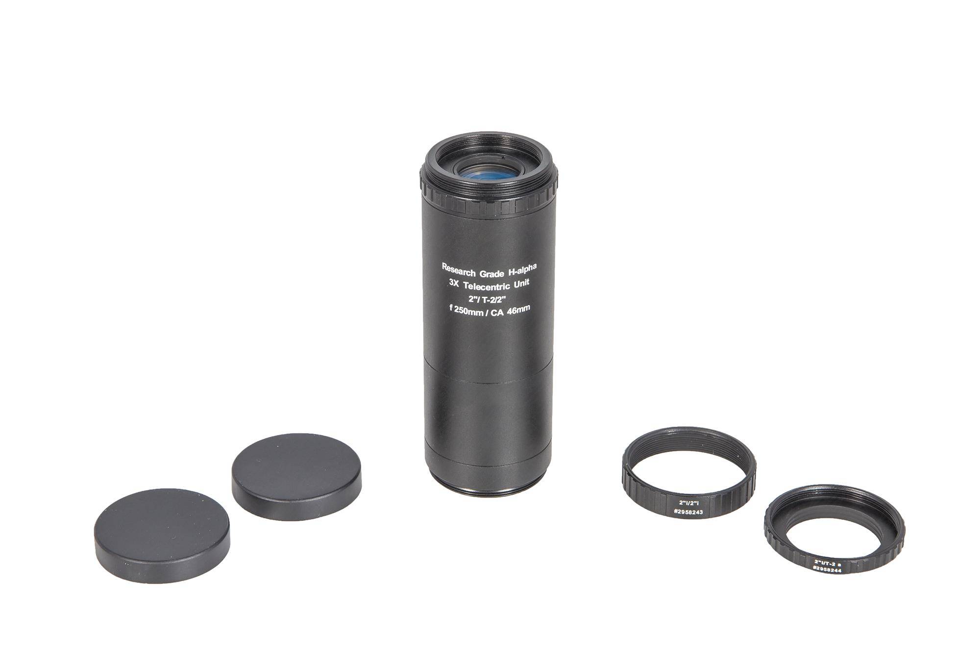 TZ-3 Telecentric System 2" Research Grade (3x focal length) Osservazione Solare H-Alpha