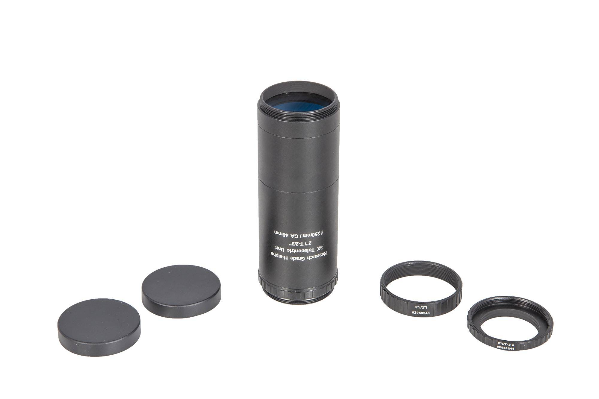 TZ-3 Telecentric System 2" Research Grade (3x focal length) Osservazione Solare H-Alpha