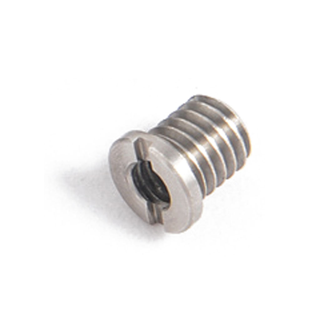 Nehmen Sie den Schraubadapter TK-7802, 3/8 Zoll Außengewinde auf 1/4 Zoll Innengewinde, Länge 10 mm