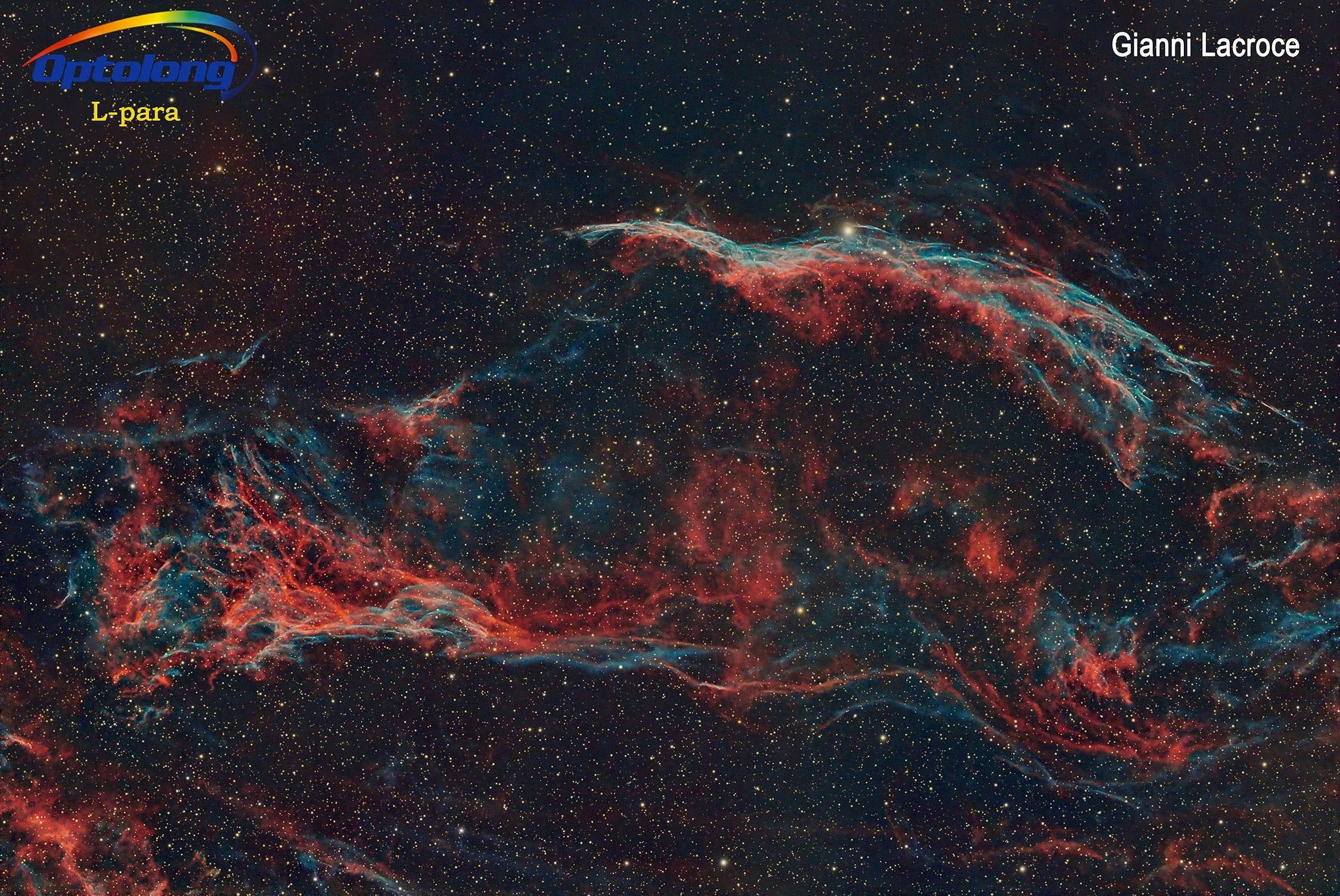 Optolong L-Para filtro dual band da 2 pollici per astrofotografia nebulare per astrofotografia e osservazione astronomica