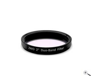 ZWO DB2 filtro Duo-Band da 2 pollici