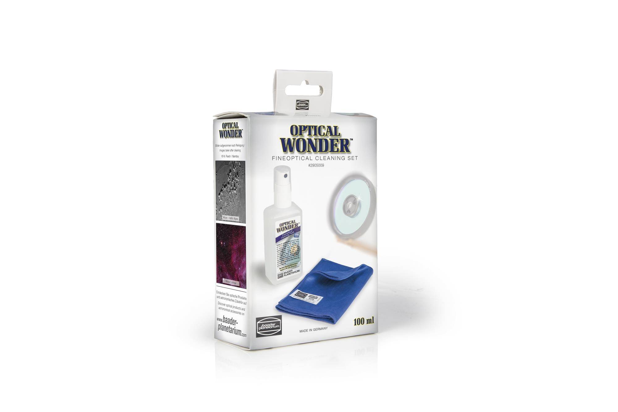 Optical Wonder™ Set (Cleaning Fluid e Cloth) Accessorio Ottico