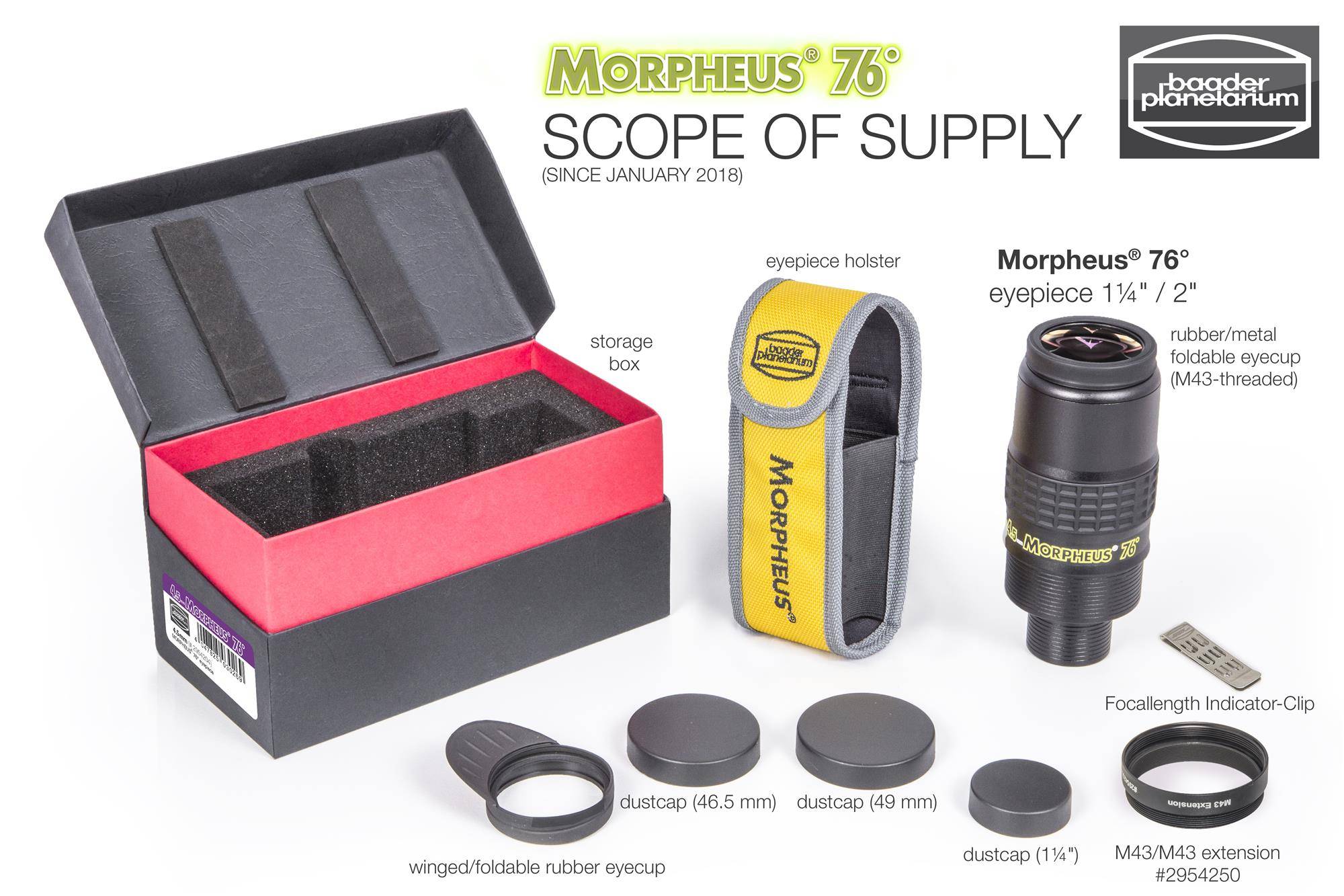 Morpheus® 76° 6,5mm Widefield Oculare Accessorio Ottico