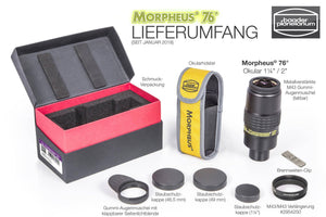 Morpheus® 76° Oculare Set (Starter - 3 focal lengths) Accessorio Ottico