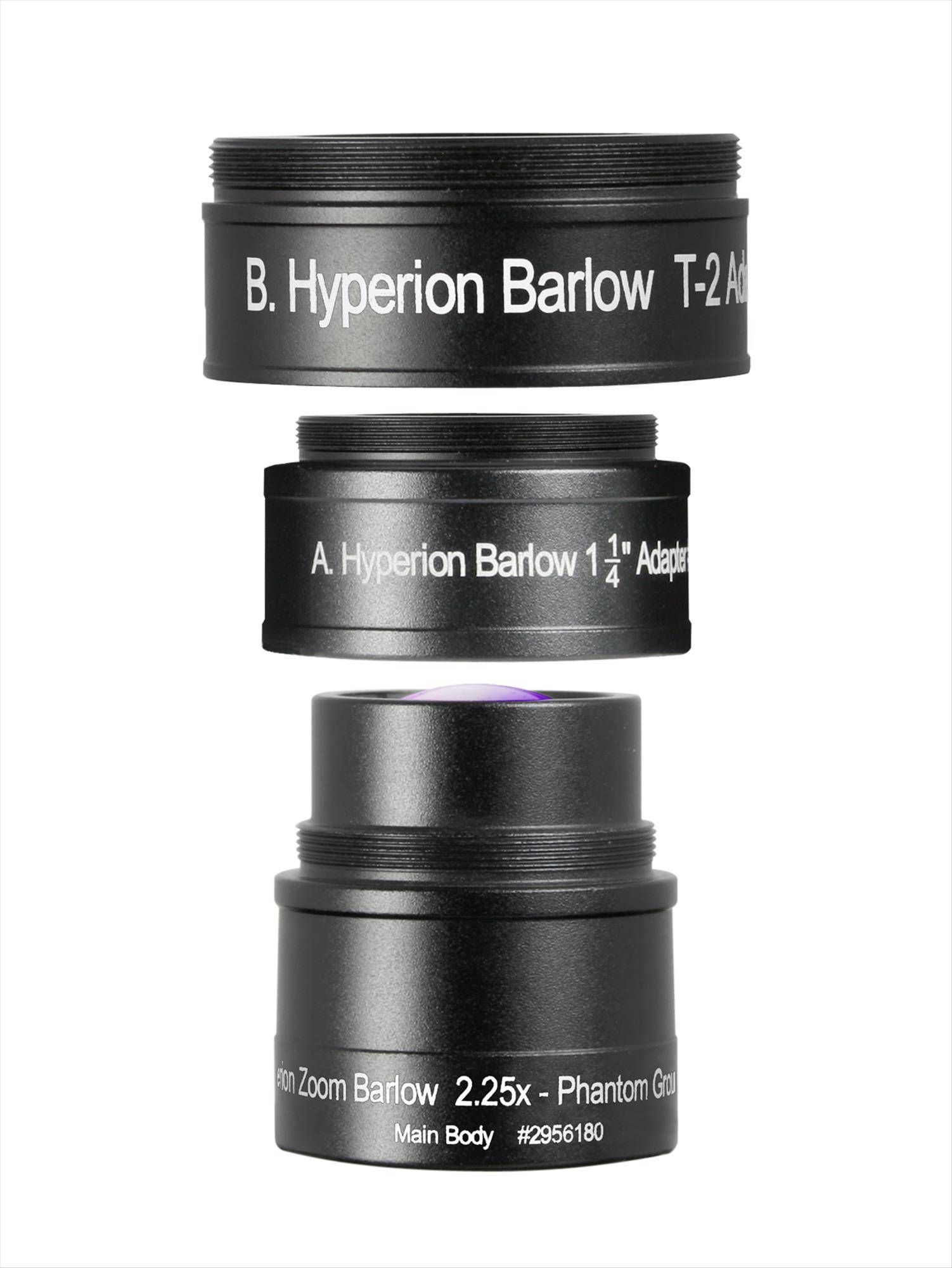 Barlow Lens Hyperion® Zoom (2.25x ) Accessorio Ottico