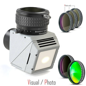 Baader 2" Cool-Ceramic Safety Herschel Prism Mark II (Visuale / Photo) Filtro Solare (Luce Bianca)
