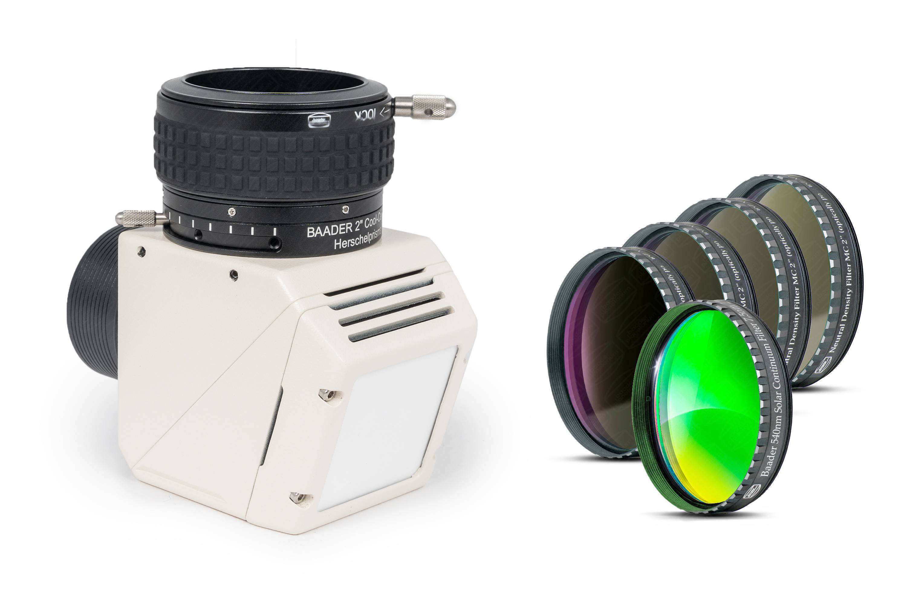 Baader 2" Cool-Ceramic Safety Herschel Prism Mark II (Visuale / Photo) Filtro Solare (Luce Bianca)
