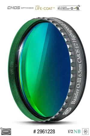 Baader O-III f/2 Highspeed-Filtri (6.5nm) CMOS-ottimizzato Filtro a Banda Stretta (Nebulare)