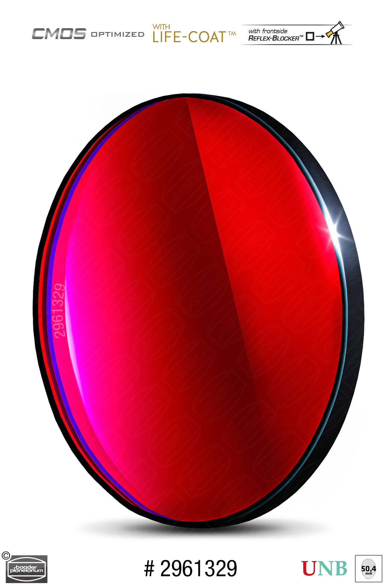 Baader H-alpha Ultra-Banda Stretta-Filtri (3.5nm) CMOS-ottimizzato Filtro a Banda Stretta (Nebulare)