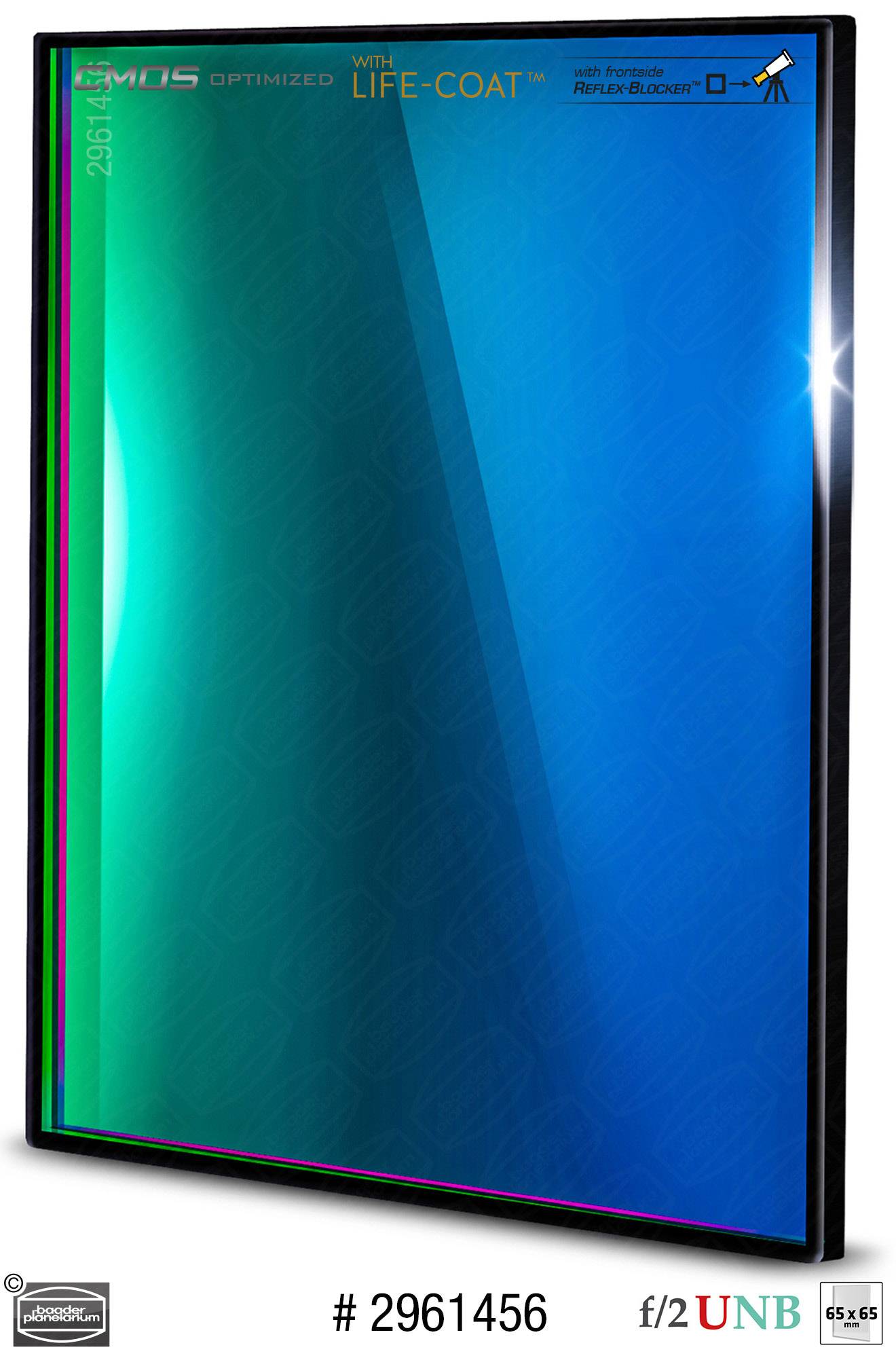 Baader O-III f/2 Ultra-Highspeed-Filtri (4nm) CMOS-ottimizzato Filtro a Banda Stretta (Nebulare)