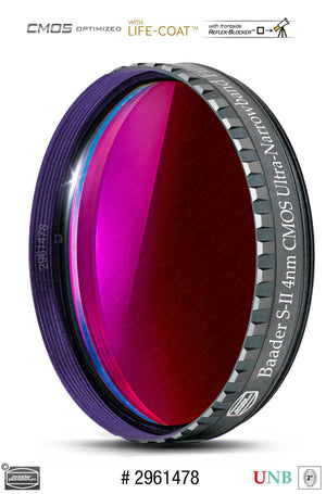 Baader S-II Ultra-Banda Stretta-Filtri (4nm) CMOS-ottimizzato Filtro a Banda Stretta (Nebulare)