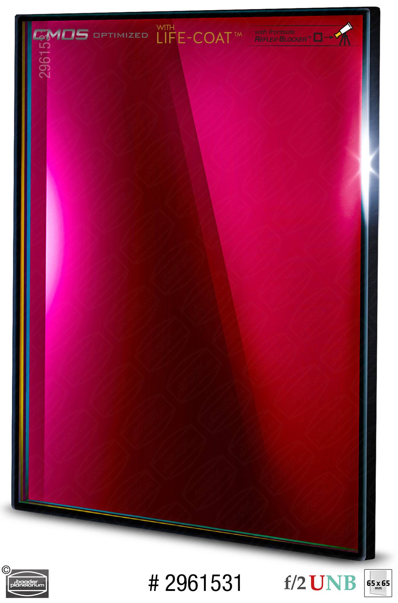 Baader S-II f/2 Ultra-Highspeed-Filtri (4nm) CMOS-ottimizzato Filtro a Banda Stretta (Nebulare)