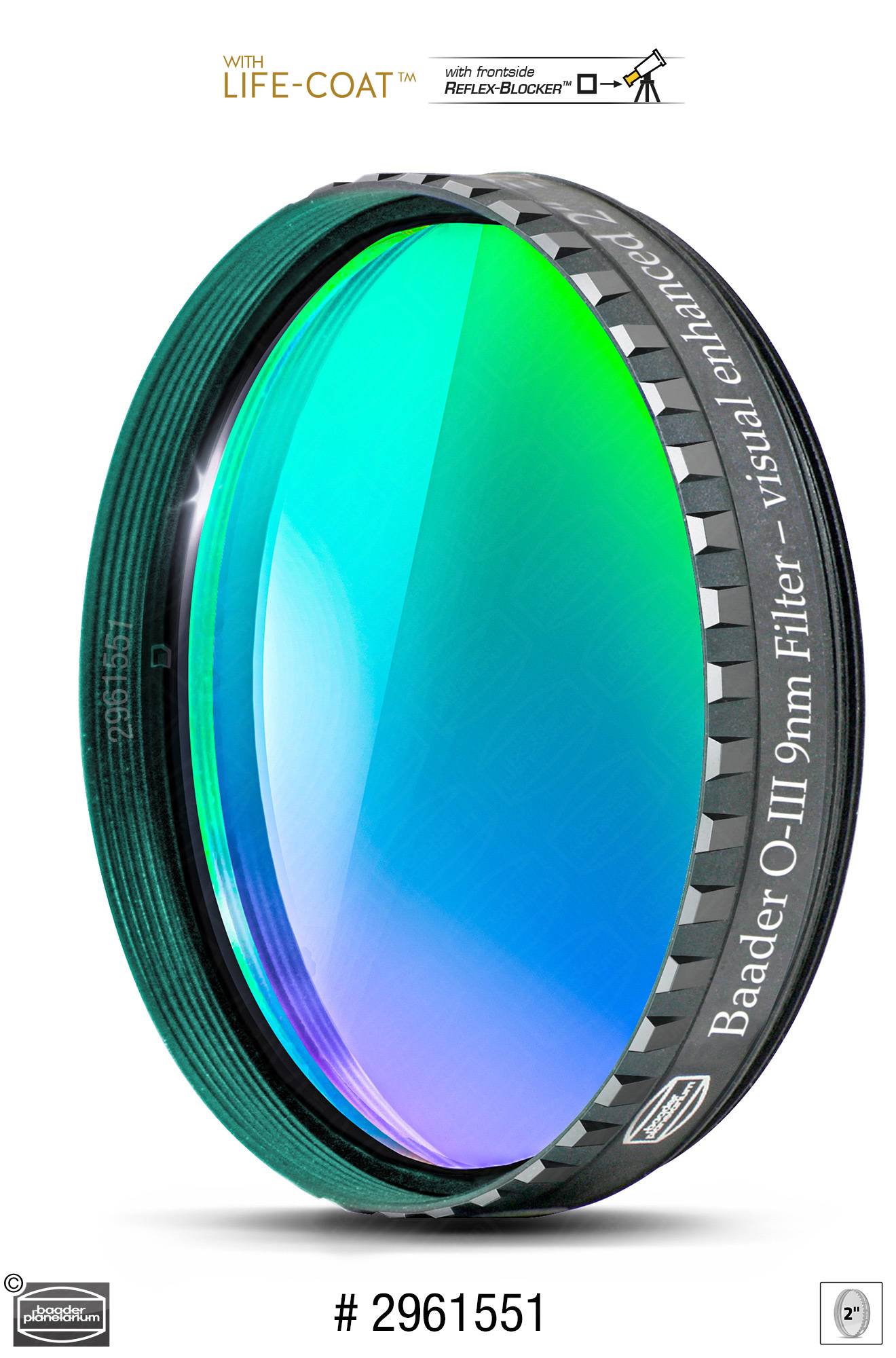 O-III Super-G Filtro (9nm) - CMOS ottimizzato Filtro Visuale e Fotografico