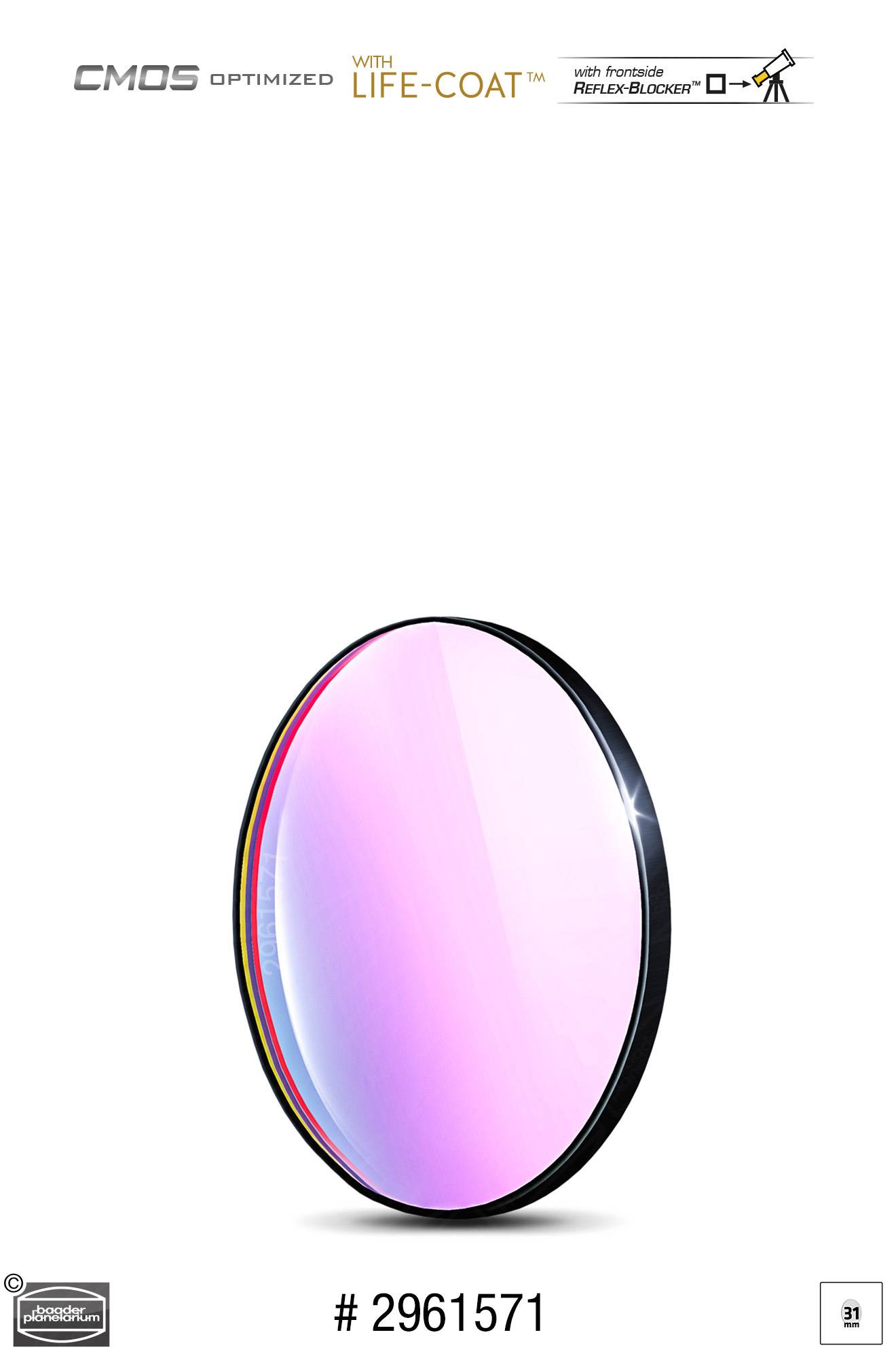 Baader UV/IR-Cut / L Filtro CMOS-ottimizzato Filtro L-RGB / CMOS